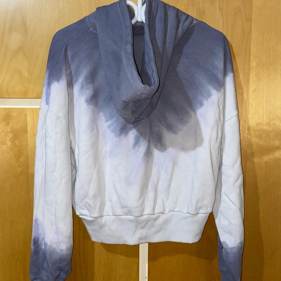 American Eagle Tie Dye Cropped Hoodie - Picture 2 of 5